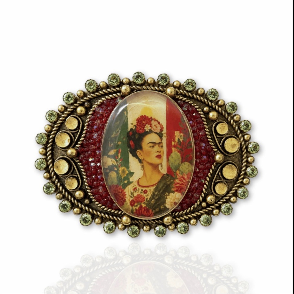 NWT VSA Frida Kahlo Collector Belt Buckle